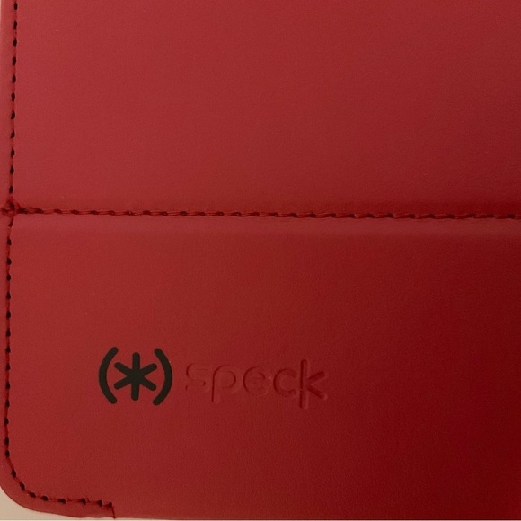 Speck iPad Case Mini 2/3 Red Slate Grey StyleFolio - Picture 7 of 9